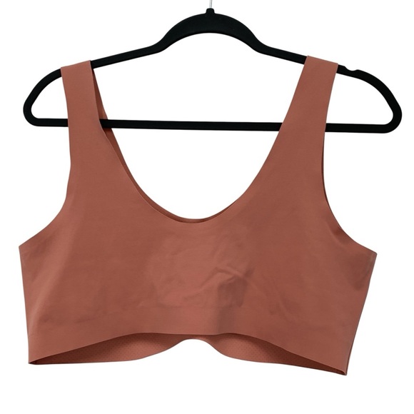 Knix LuxeLift Pullover Bra Womens XXL Terracotta Wireless - Picture 3 of 7